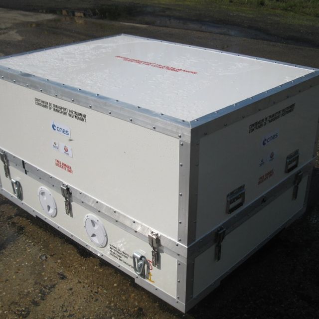 container for satellites